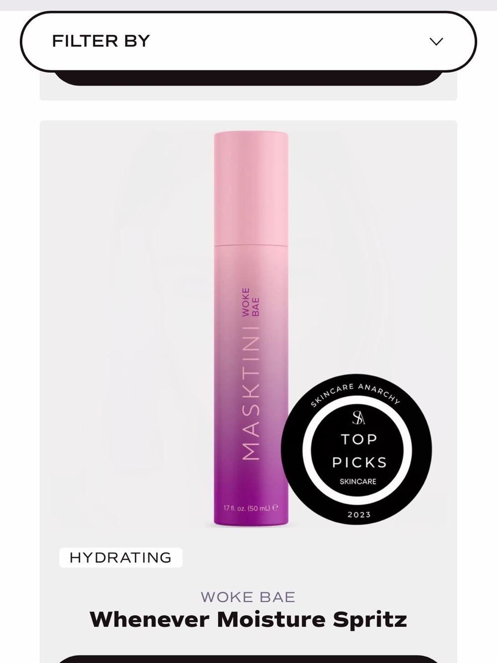 Hydrating Pink Primer Mist